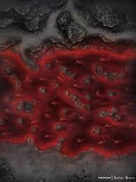 By Popular Request Crimson River Styx 40x30 Battlemap Battlemaps Dungeons And Dragons Homebrew Custom Map Dungeon Maps