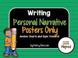 Personal Narrative Anchor Chart Teaching Resources