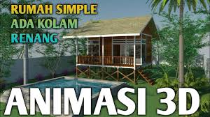 Agar anda bisa menemukan desain plafon ruang tamu minimalis ukuran 3×6 yang terbaik maka pastikan anda mengukur terlebih dahulu ruangan yang 53 model plafon ukuran 3×4 info terbaru. Desain Rumah Minimalis Sederhana Rumah Di Desa Struktur Kayu Youtube