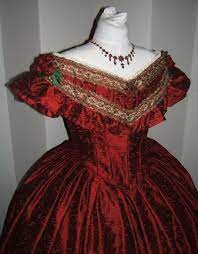Alessandro 1861 ball gown done in 2014 1861 bodice detail done in 2014 1861… Age Of Antiquity Civil War Ball Gown Historical Dresses War Dress