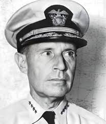 Admiral King leads US navy during World War II