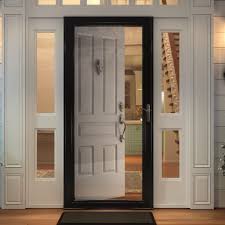 Add A Reliable Layer Of Protection To The Outdoor Of Your Home With This Full View Interchangeable Easy Inst Aluminum Storm Doors Storm Door Larson Storm Doors