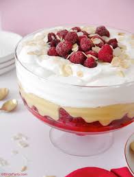 Classic English Trifle With Store Cupboard Ingredients And Frozen Raspberries Recipe Trifle Recipes Easy Traditional Trifle Recipe English Trifle