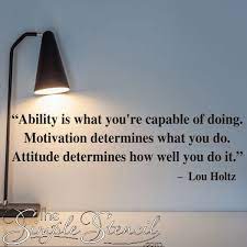 Ability Motivation Attitude Words Positive Quotes Motivational Quotes