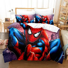 3D Printed Spider Man Bedding Set Duvet Cover Set With 1 Duvet - Etsy