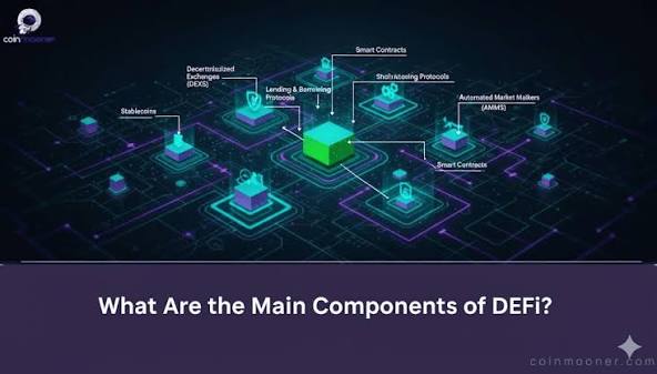 What is DeFi? Guide to Decentralized Finance, Benefits, Risks, Use Cases,  and Future Trends