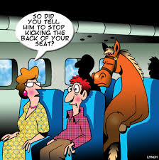 Kicking the back of my seat By toons | Media & Culture Cartoon | TOONPOOL