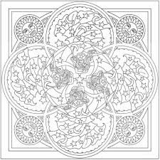 Disegni Da Colorare Difficili Per Adulti Mandala