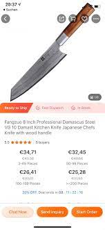 The right knife is a foundational tool for any cook. There Are A Lot Of Rather Cheap Knives On Alibaba Does Anyone Have Experience With Those In General I Have Attached An Example Are They A Good Deal Or A Scam Chefknives