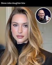Apple creator Steve Jobs' daughter is going viral online after people  learned he had a child. Eve Jobs.