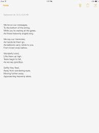 This Is Part Of A Longer Poem That We Had Read Before Releasing Balloons At Our Sons Memorial 1st Birthday Quotes Balloon Release Memorial Poems