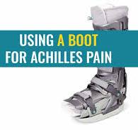 Using an orthopaedic boot for Achilles tendinopathy or pain ...