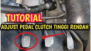 Untuk tukar gear, kena tekan dan cungkil pedal gear dengan kaki. Cara Adjust Pedal Cable Clutch Perodua Viva Dan Cara Mengetahui Lining Clutch Habis Jom Saksikan Youtube