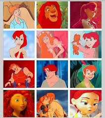 Disney Loves Gingers Redheads Disney Pixar Pixar Disney
