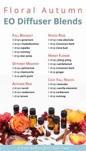 It allows the stems to fill up with water and the flowers will become crisp. Floral Autumn Diffuser Blends And A Diy Reed Diffuser For Fall