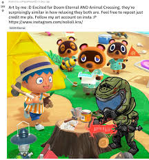 Against All Odds The Animal Crossing And Doom Communities Have United