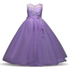 Birthday Dresses For Teens Long Gown Children Lace Princess Girl Dress For Wedding Birthday Party Teenage Girl Kids Evening Prom Dresses For Girls Wedding Dresses For Girls Girls Formal Dresses Princess Flower Girl Dresses