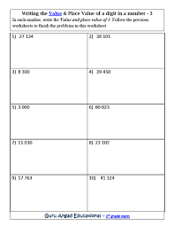 3rd grade math value and place value of a digit in a given number 1 steemit