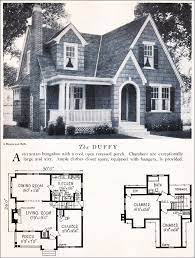 Vintage Cottage Floor Plan The Duffy Cottage Floor Plans Vintage House Plans Sims House Plans