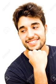 662 x 941 jpeg 63 кб. Handsome Guy With Beard Leaning On His Fist On White Stock Photo Picture And Royalty Free Image Image 25080806