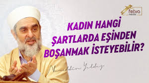 Kadin Hangi Sartlarda Esinden Bosanmak Isteyebilir Nureddin Yildiz Fetvameclisi Com Youtube