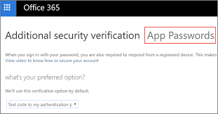 Have them log into their mfa set up screen. How To Create App Passwords For Office 365 Heliocentrix