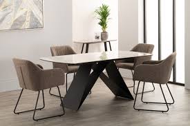 Check spelling or type a new query. Reva Marble Effect Dining Table Modish Furnishing