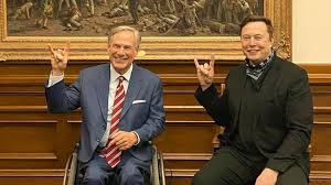 Greg abbott's office has approved the curfew. Gov Greg Abbott And Elon Musk Pose With Uniquely Texas Hand Gesture