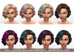 This means that you will … The Sims Resource Neon Pastel Balayage Highlighted Hair Bowling Night