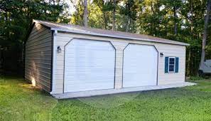 Here we feature the most affordable prefab two upon placing the order for sheds or single car garages, we ask for a 30% deposit if the cost of the building is under $8,000.00 and 50% if the order. 2 Car Parking Garage Metal Barn Central