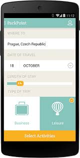 Packpoint Packing List Builder Travel App Best Travel Apps Packing List For Travel