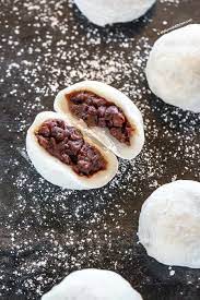 Chapssaltteok Red Bean Mochi Recipe Recipes Mochi Recipe Food