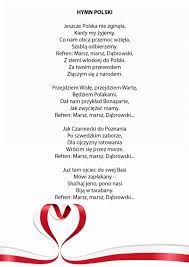 Jak czarniecki do poznania, po szwedzkim zaborze, dla ojczyzny ratowania się przez morze. Hymn Polski Pelny Tekst Mazurka Dabrowskiego W Oryginalnej Wersji Hymn Mial Az Szesc Zwrotek Mamotoja Pl