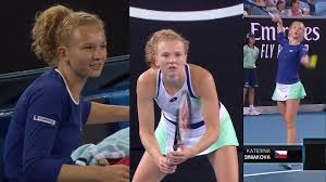 Kateřina siniaková is playing next match on 29 jul 2021 against krejcikova b / siniakova k in olympic tournament tokyo, japan, doubles.when the match starts, you will be able to follow krejcikova b / siniakova k v kudermetova v / vesnina e. Katerina Siniakova Pretty In Pink Youtube