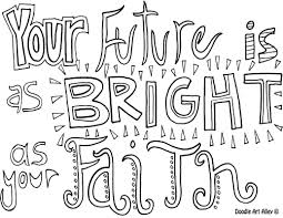 Cool picture variety of lds coloring pages family best suited just. Faith Coloring Pages Religious Doodles