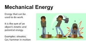 This energy includes both kinetic energy(energy of motion) and potential energy(stored energy). Mechanical Energy Yorte