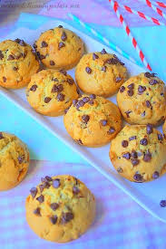 Cookies Muffins Noix Pepites De Chocolat Aux Delices Du Palais Pepite Chocolat Cookies Recette Cookies Et Biscuits