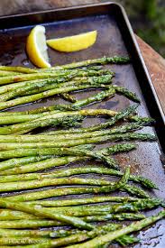 Broiled Asparagus Tenderized With A Quick Parboil Seasoned With Lemon Juice Salt And Pe Grilled Asparagus Recipes Asparagus Recipe Asparagus Recipes Healthy