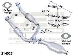 Epa Catalytic Converter Pipe Fits 2002 2003 Fits Ford Explorer 4 6l V8 Gas So Ebay