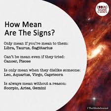 Cancer is a water sign, indicating they are deeply connected to their emotions and intuition. Zodiac Sign Facts English How Mean Are The Signs Wattpad