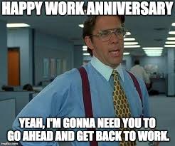 The office is an american comedic sitcom that began airing on nbc in march 2005. Happy Office Anniversary Health