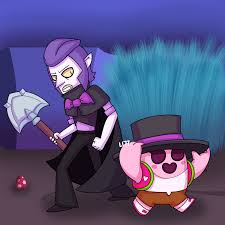 I bring you the gift of darkness! mortis, bringer of doom! mortis' main attack and super damage was increased to 900 (from 800). Sakura Steals Mortis Hat Brawl Stars By Lazuli177 On Deviantart