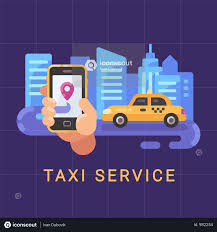 Premium Man Using Online Cab Booking Service Application In Smartphone Illustration Download In Png Vector Format Smartphone App Design Illustration