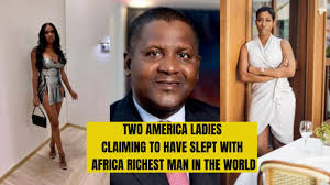They like to match colours when they step out to get drinks. Aliko Dangote Cheating The Richest Africa Nigeria Man In The World Has Failed As A Husband Youtube