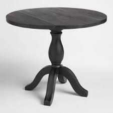 Round Black Wood Jozy Drop Leaf Table Drop Leaf Table Round Entry Table Round Foyer Table
