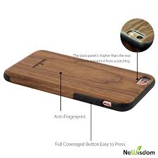 Smart Design Allows Easy Access To Lighting Port Heatset Jack Accurate Side Hole Volume Key And Wake Up Sleep Button Easy Wood Case Natural Wood Smart Design