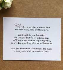 Wedding Poem Card Inserts Wedding Invitations Money Cash Gift Honeymoon Ebay Wedding Poems Wedding Reception Invitations Wedding Gift Money