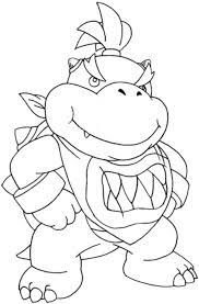 Bowser, or also called king koopa is at it again. Coloring Page Of Bowser Junior Coloring Home