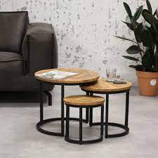 I opted for ups delivery, assembly instructions are not accurate. Industrial Coffee Table Oxford Set Of 3 Furnwise