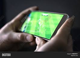You can download the content of this game and play offline football games as you don't need mobile. Watching Football Image Photo Free Trial Bigstock